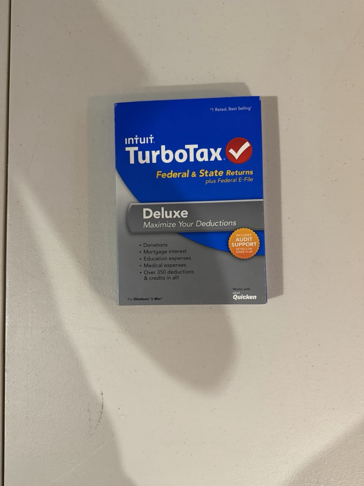 Intuit Deluxe 2012 (Retail) – Full Version for Windows, Mac 420461