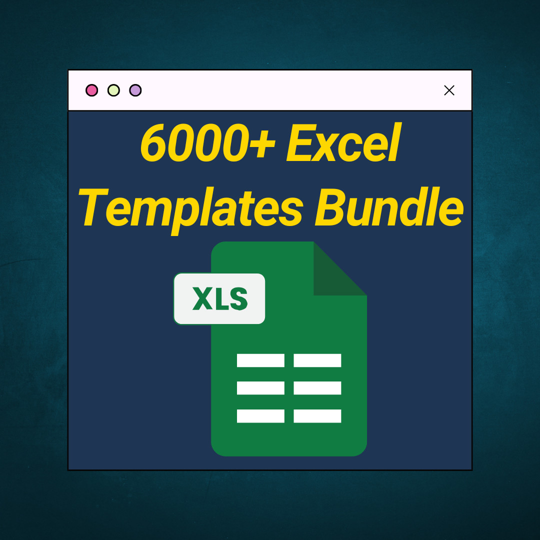 6000+ Excel Templates Bundle | Business, Budgeting, Finance, Project Management