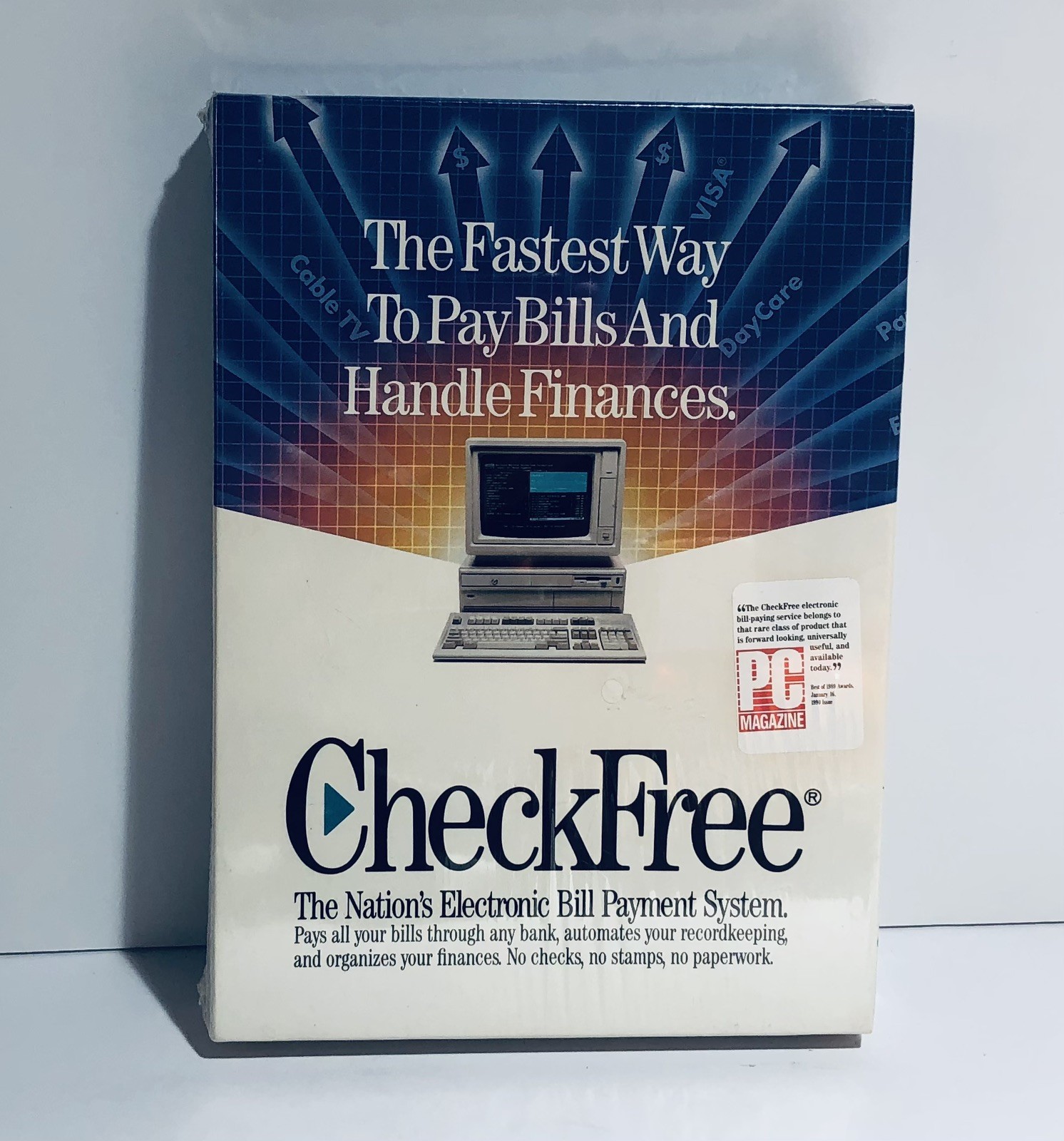 CheckFree Electronic Bill Payment System Software for PC Brand New Sealed