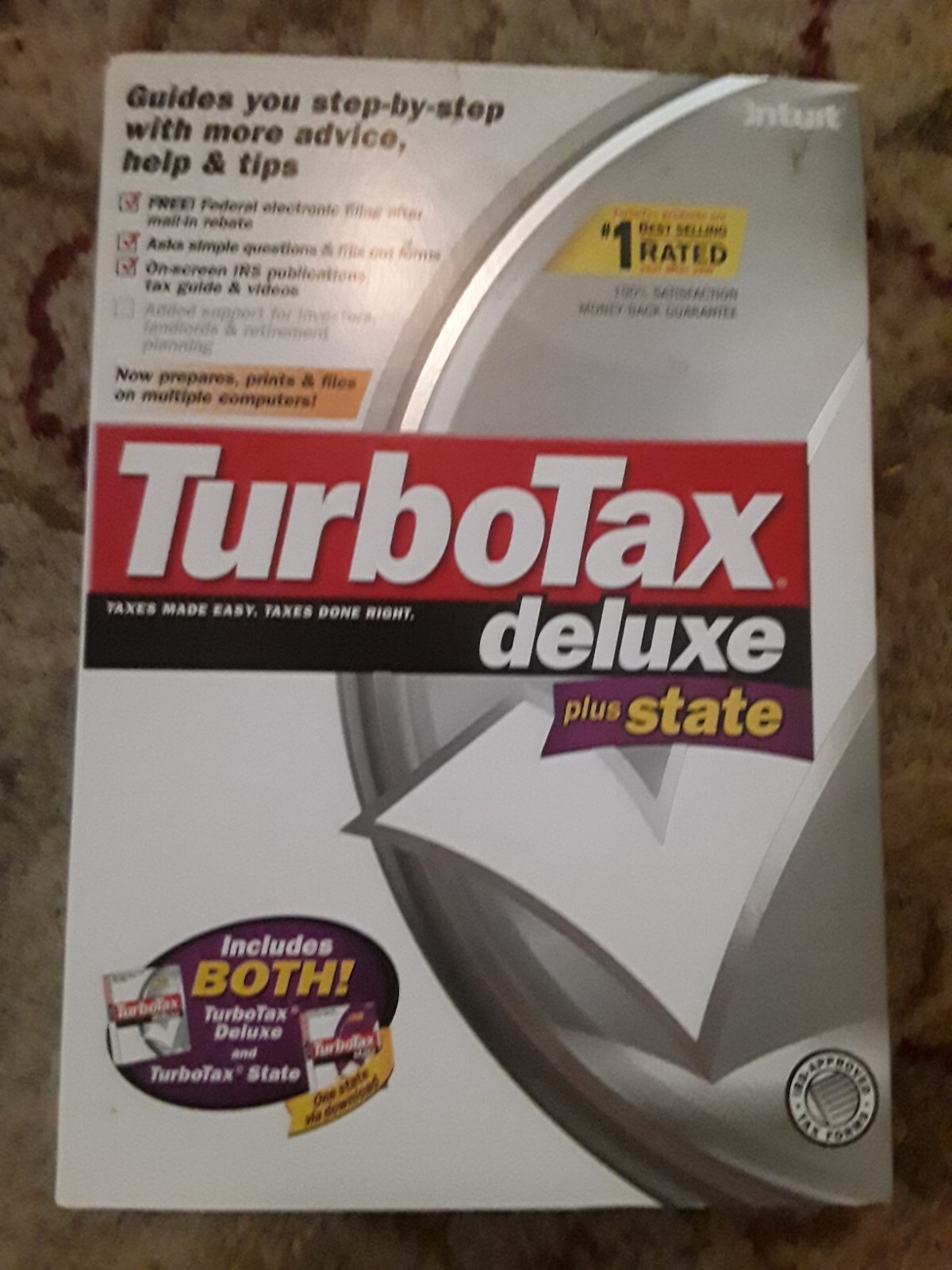 Intuit Turbo Tax Deluxe + State, 2003