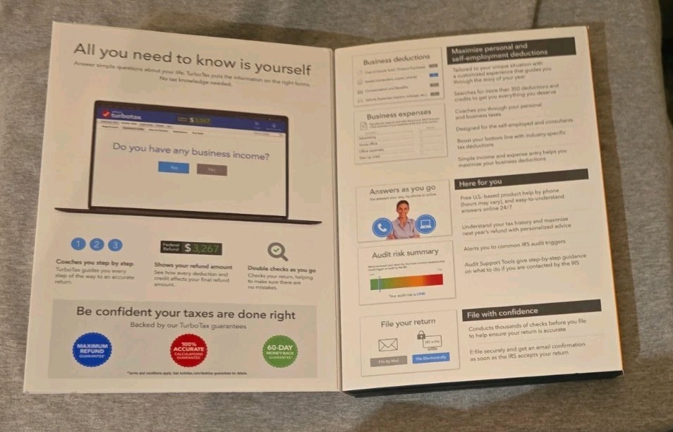 For FEDERAL RETURN ONLY ✅Genuine CD ✅ 2020 TURBOTAX HOME & BUSINESS CD TURBO TAX