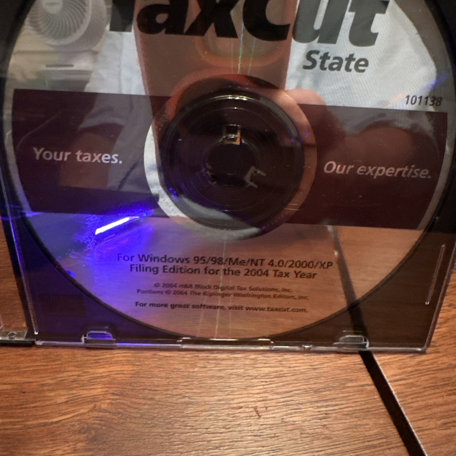 H&R BLOCK TAXCUT STATE FEDERAL 2004