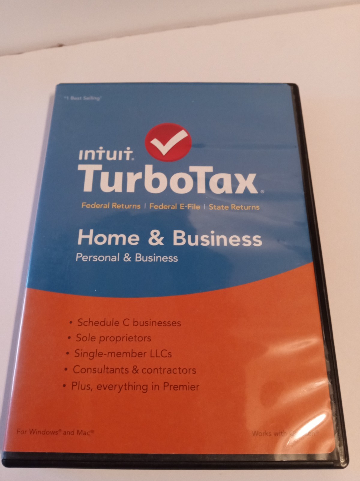 Intuit Turbo Tax 2015 Home and Business Software CD