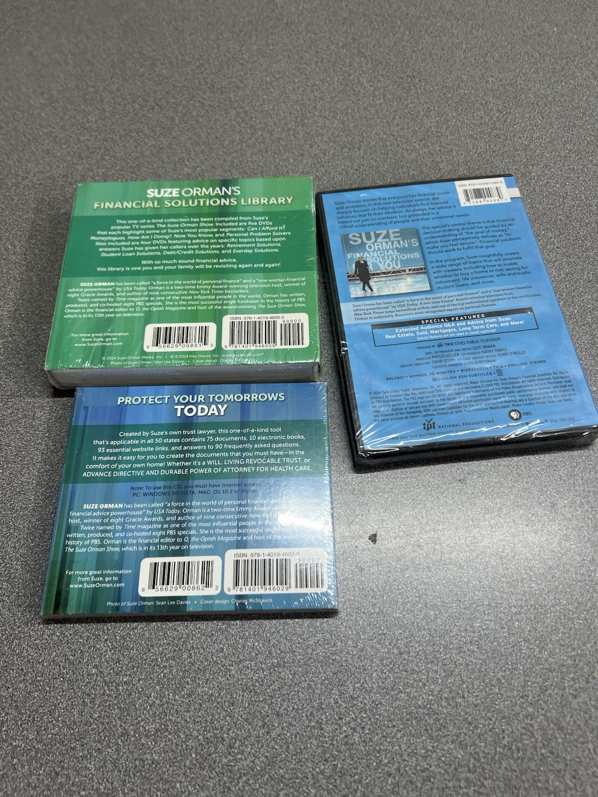 Suze Orman – Protect Your Tomorrows Today CD-Rom Legal Documents with DVDs