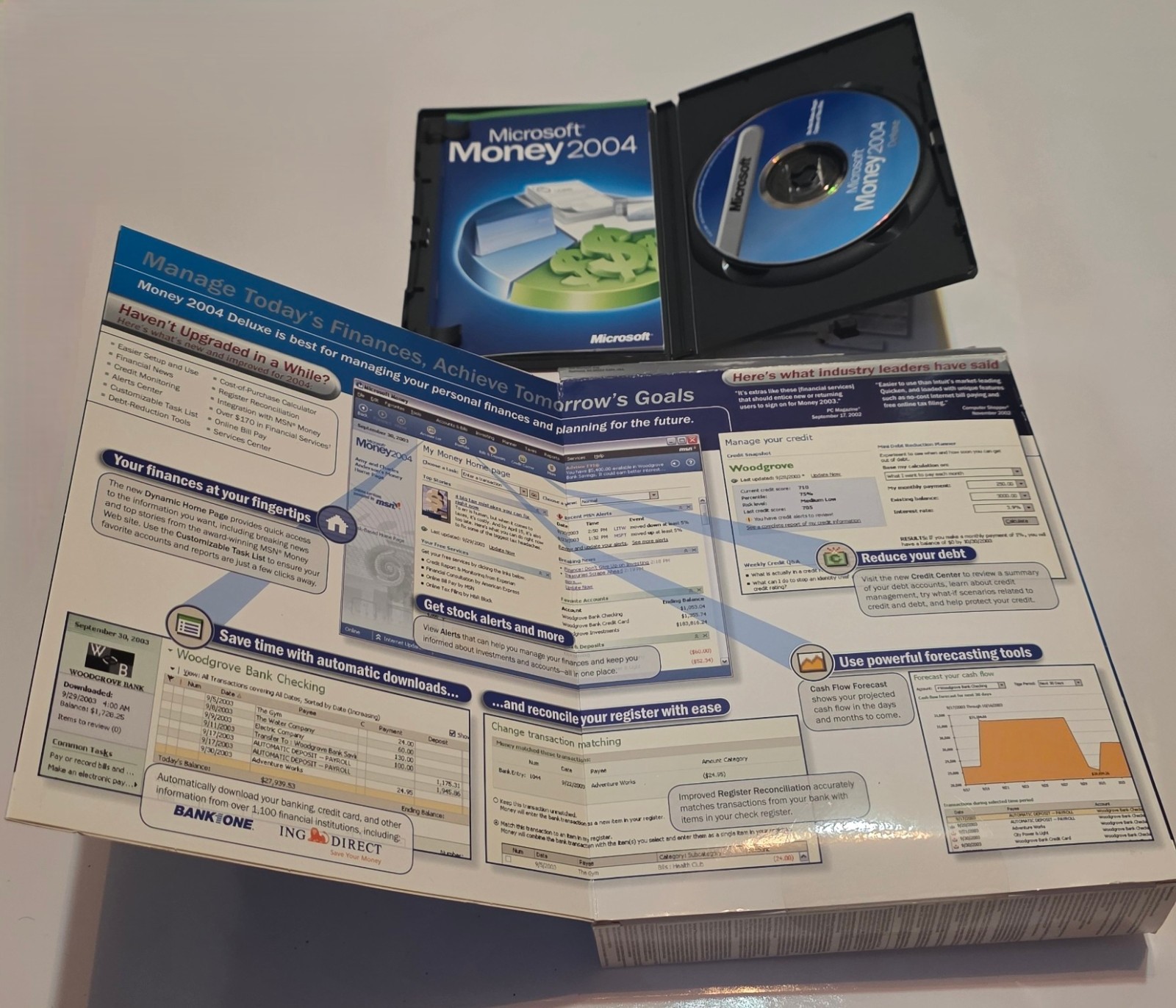 Microsoft Money 2004 Deluxe for Windows