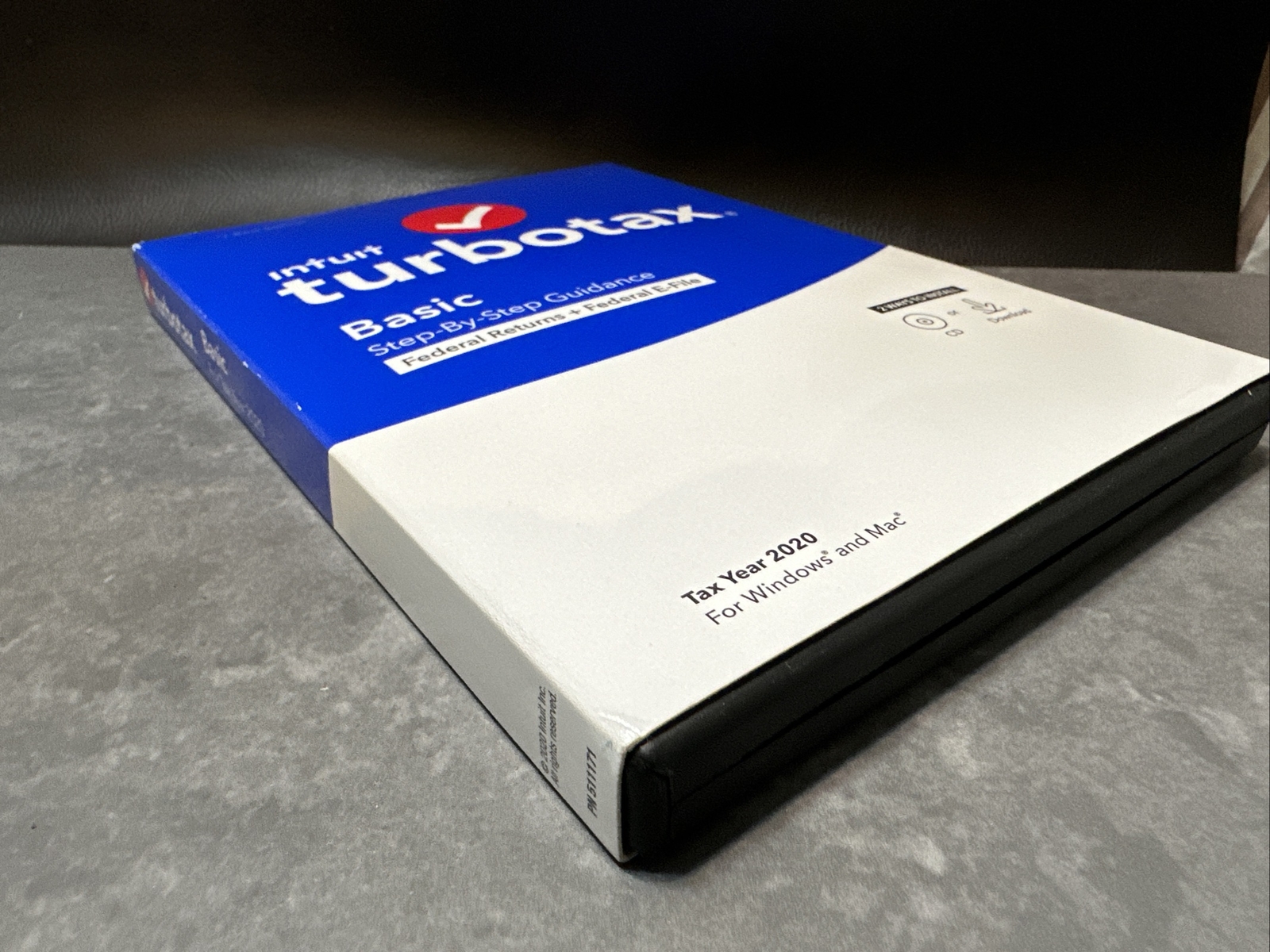 TurboTax BASIC 2020 Federal Returns + Federal E-file Windows /Mac CD / Download