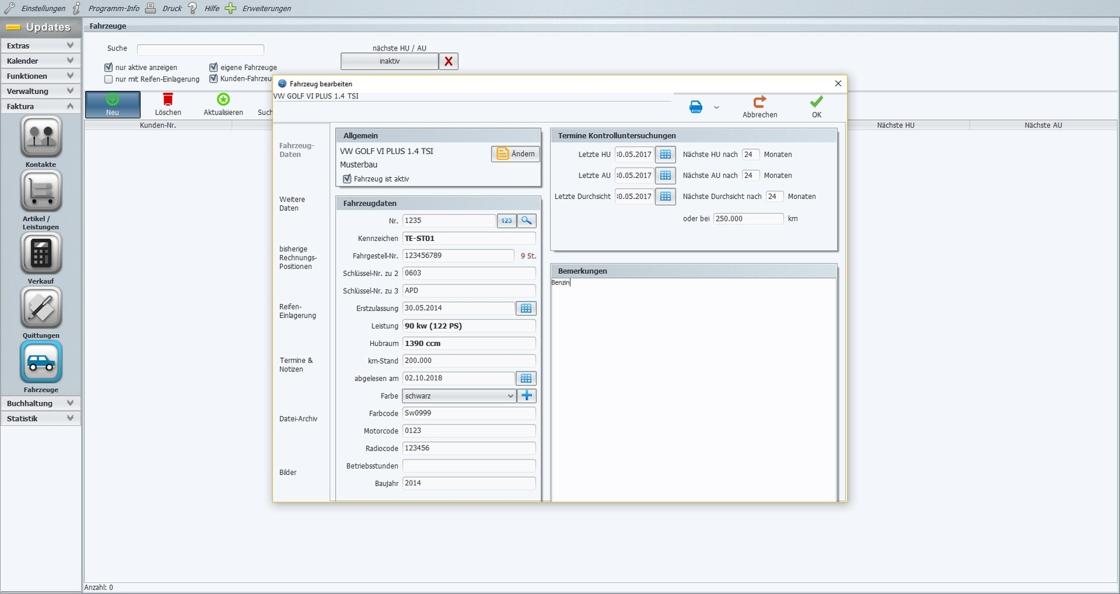 Car software, workshop solution for car repair shop, Germany, Austria, Switzerland