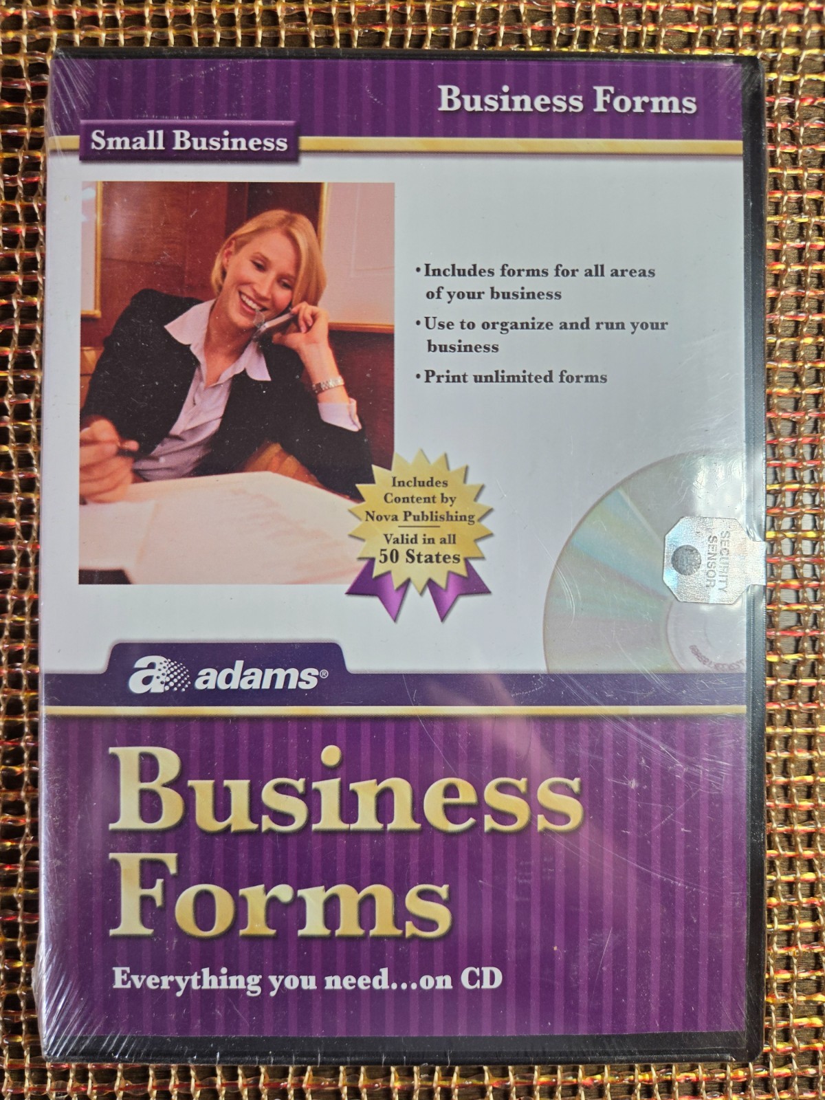 Small Business Forms (CD-ROM, 2006) NEW, Sealed