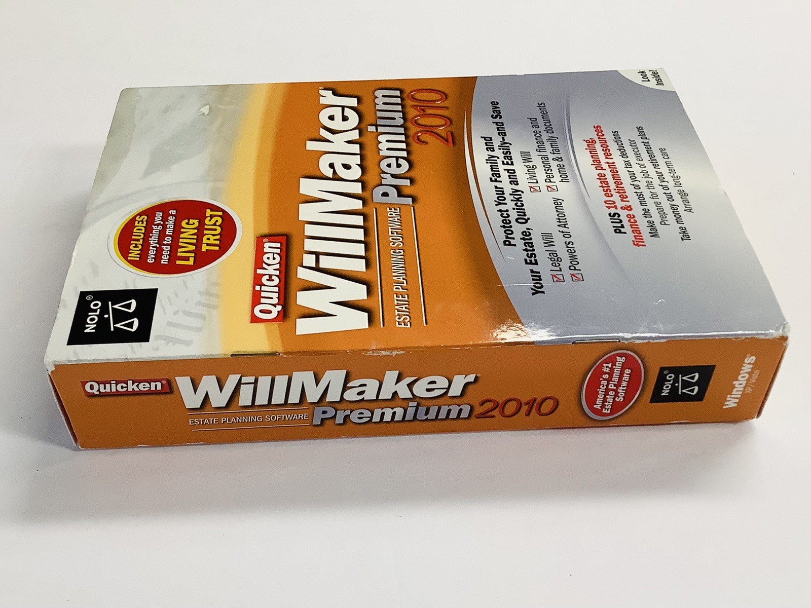 “BRAND NEW” Quicken WillMaker Premium 2010 – Estate Planning Software (Windows)