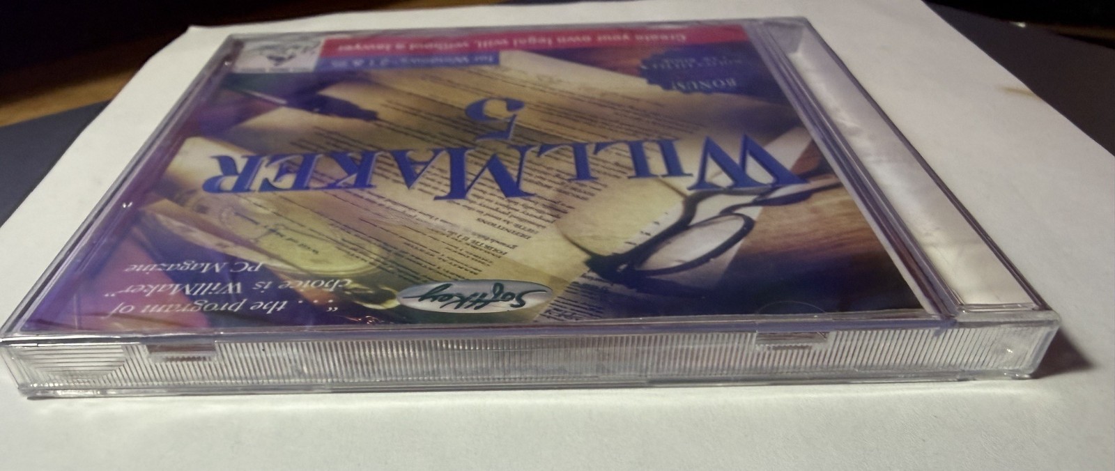 WillMaker 5 Software Windows 3.1 & Windows 95 BRAND NEW FACTORY SEALED CD 1997