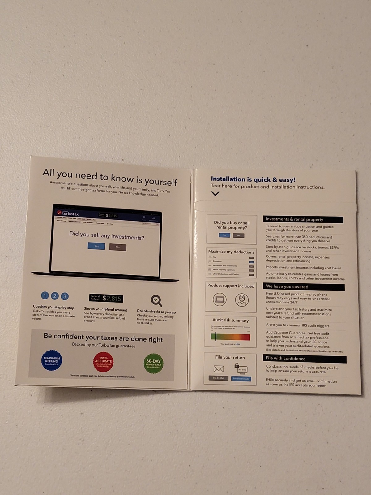 TurboTax Premier CD Tax Preparation Software 2022 Federal + State New