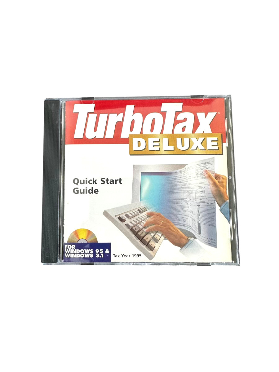 TurboTax Deluxe Final Edition 1995 for Windows 95 & Windows 3.1