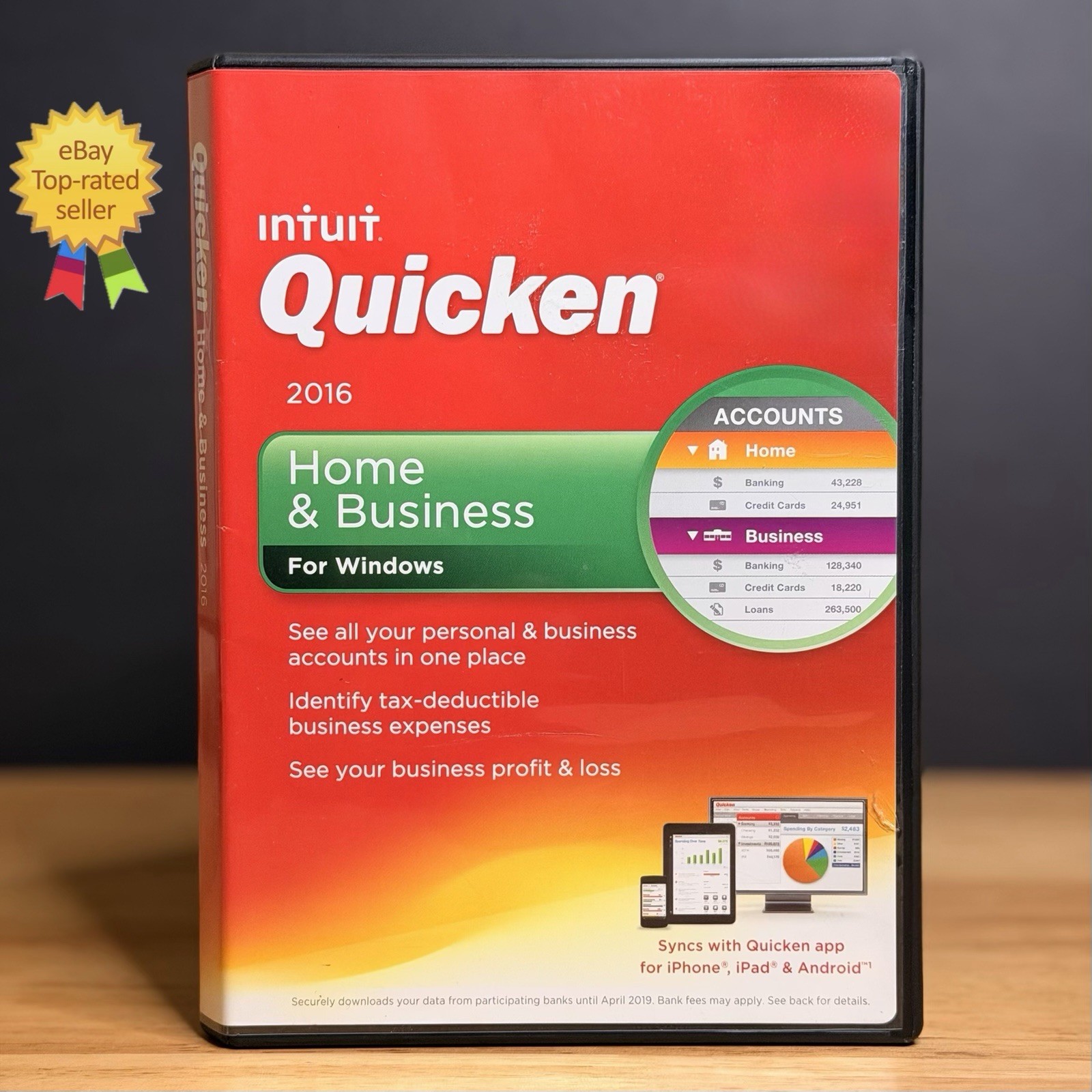 ⚡️Quicken Home And Business 2016 For Windows PC – PLEASE READ BELOW ⚠️TESTED