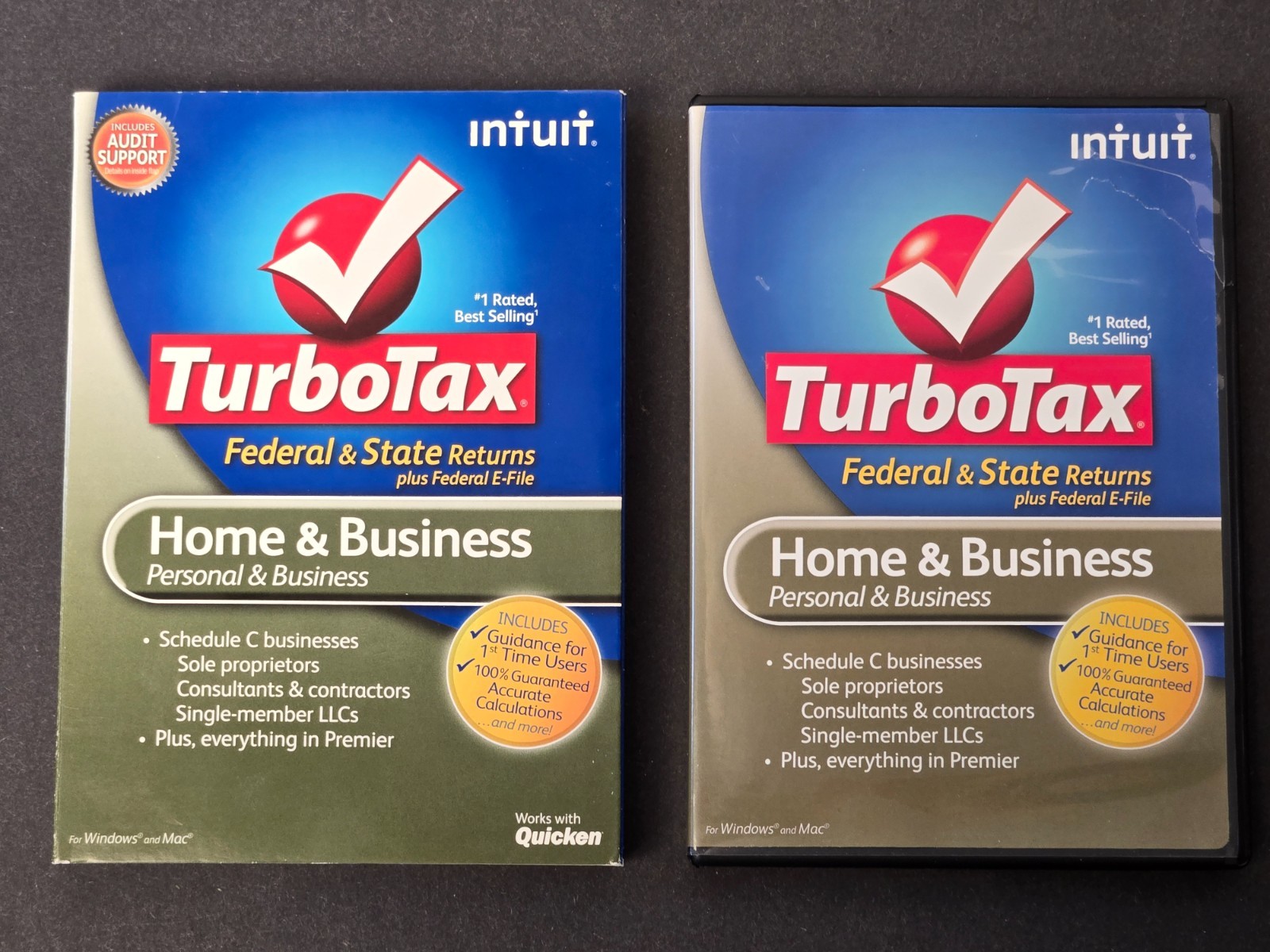Intuit 2011 TurboTax Home and Business CD – Windows/Mac