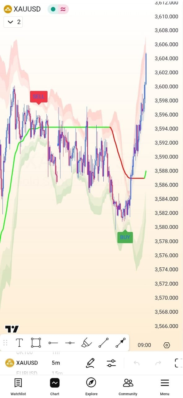 forex trading system ( TradingView )