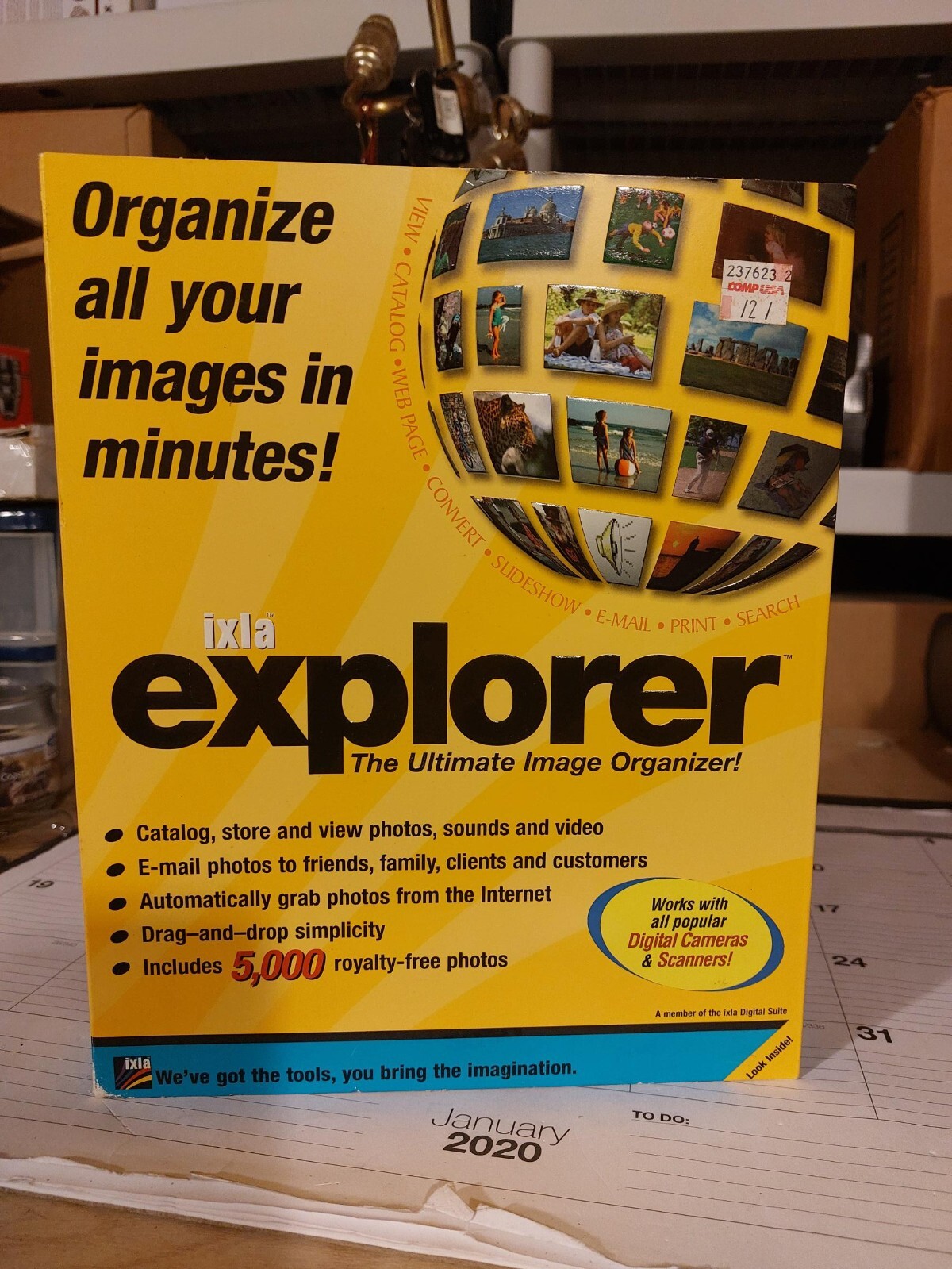 IXLA explorer image organizer software, New In Box, Free Shipping