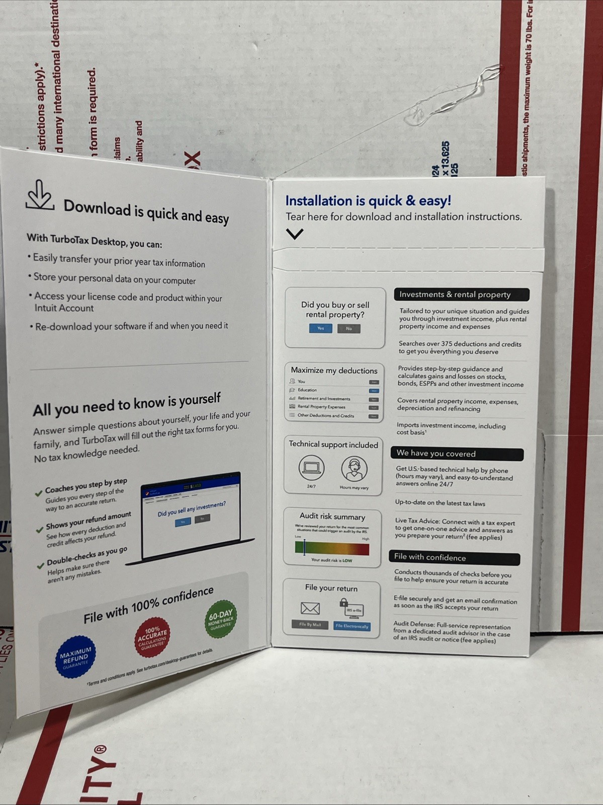 New TurboTax Premier 2025 Tax Software Fed & State Tax Win & Mac Sealed