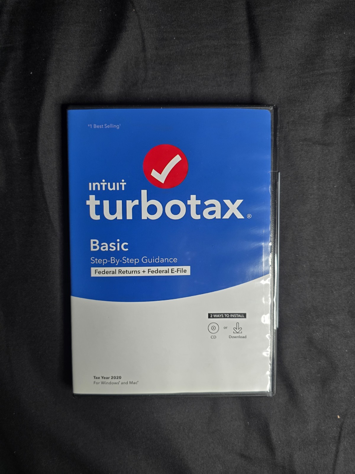 Intuit TurboTax Basic Federal + E-file (2020 Mac – Windows)