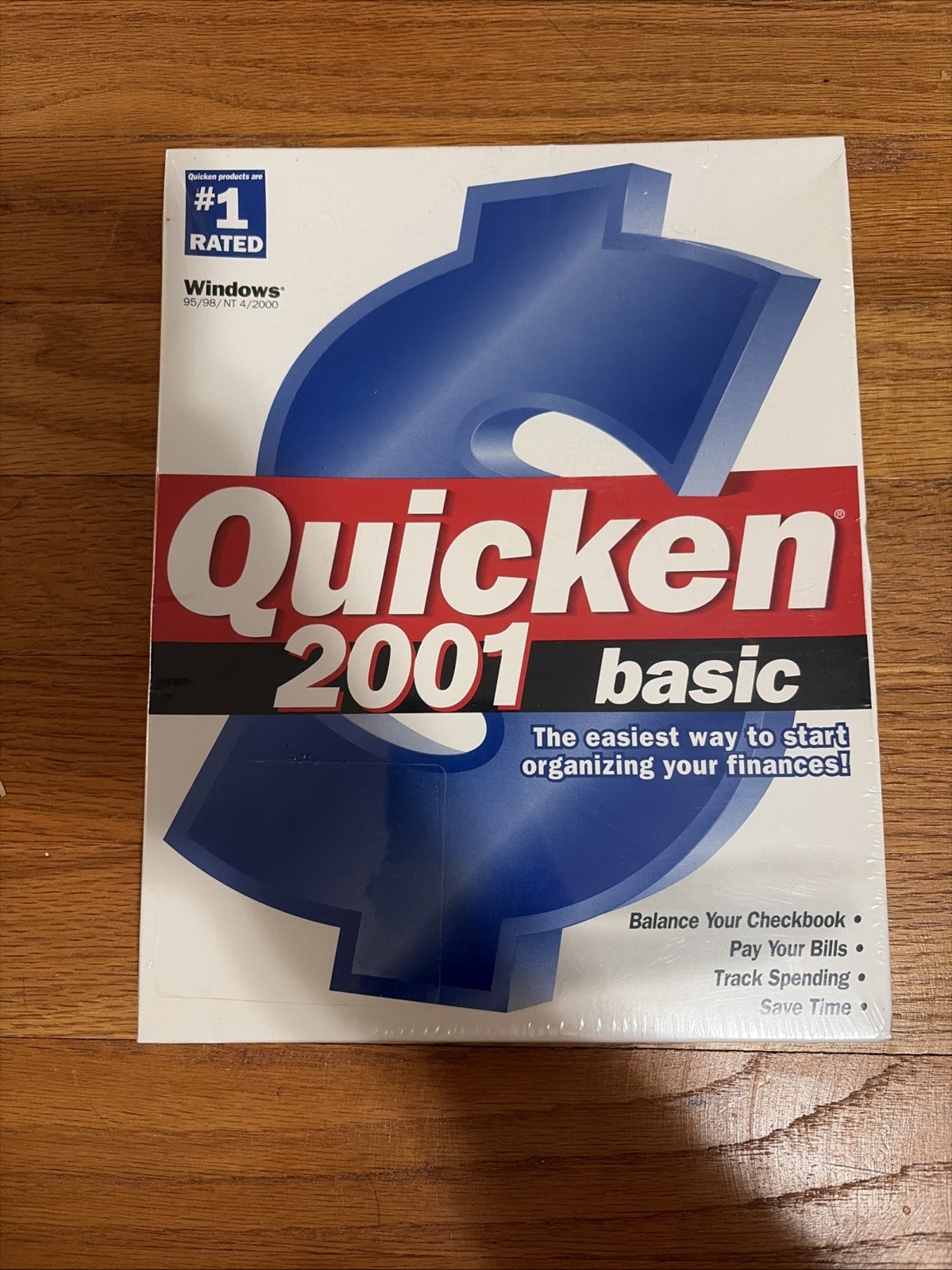 Quicken 2001 Basic Software Windows 95/98/NT 4/2000