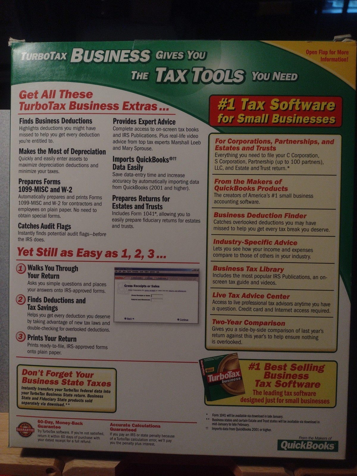 2002 TurboTax Business Federal CD Windows