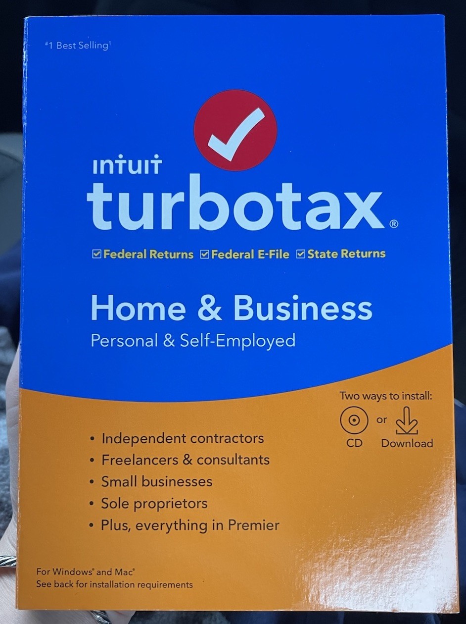 2019 Intuit TurboTax Home & Business Tax Prep CD Federal + State Win/Mac