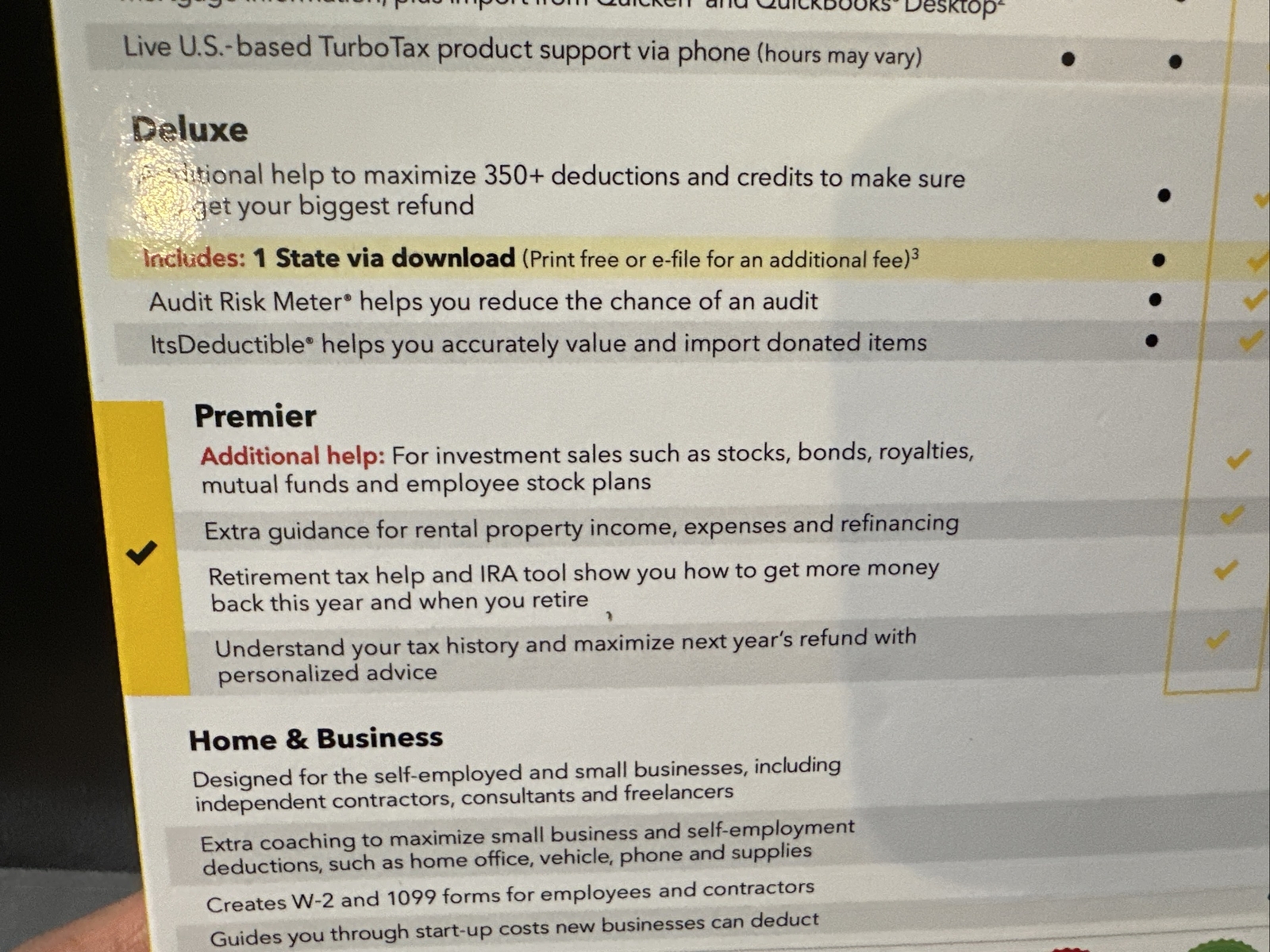 2020 Turbotax PREMIER Federal Returns /E-File CD Physical Disc Windows Mac NEW