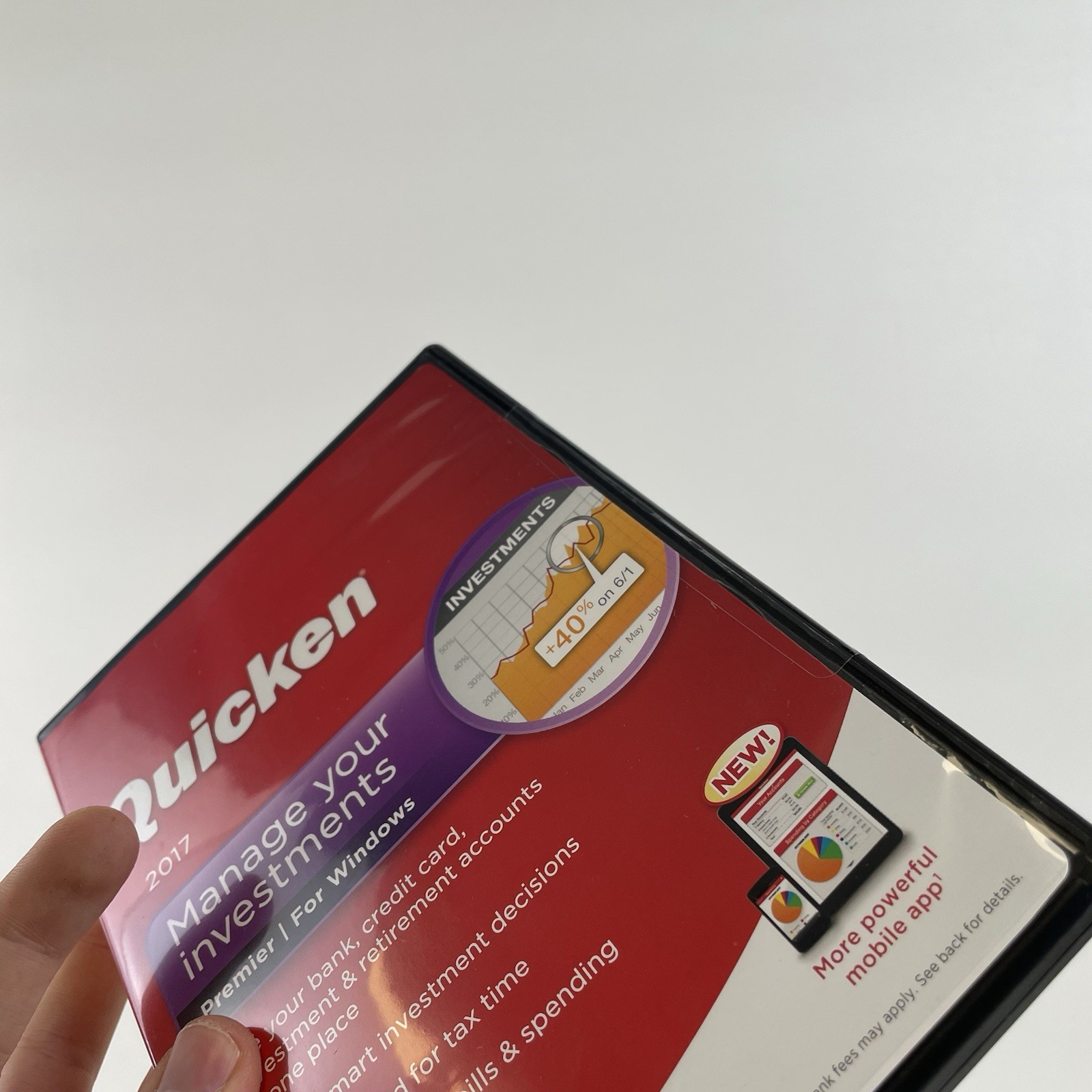 Quicken 2017 Premier Edition For Windows Vista SP2 Windows 10 7 8 Investments