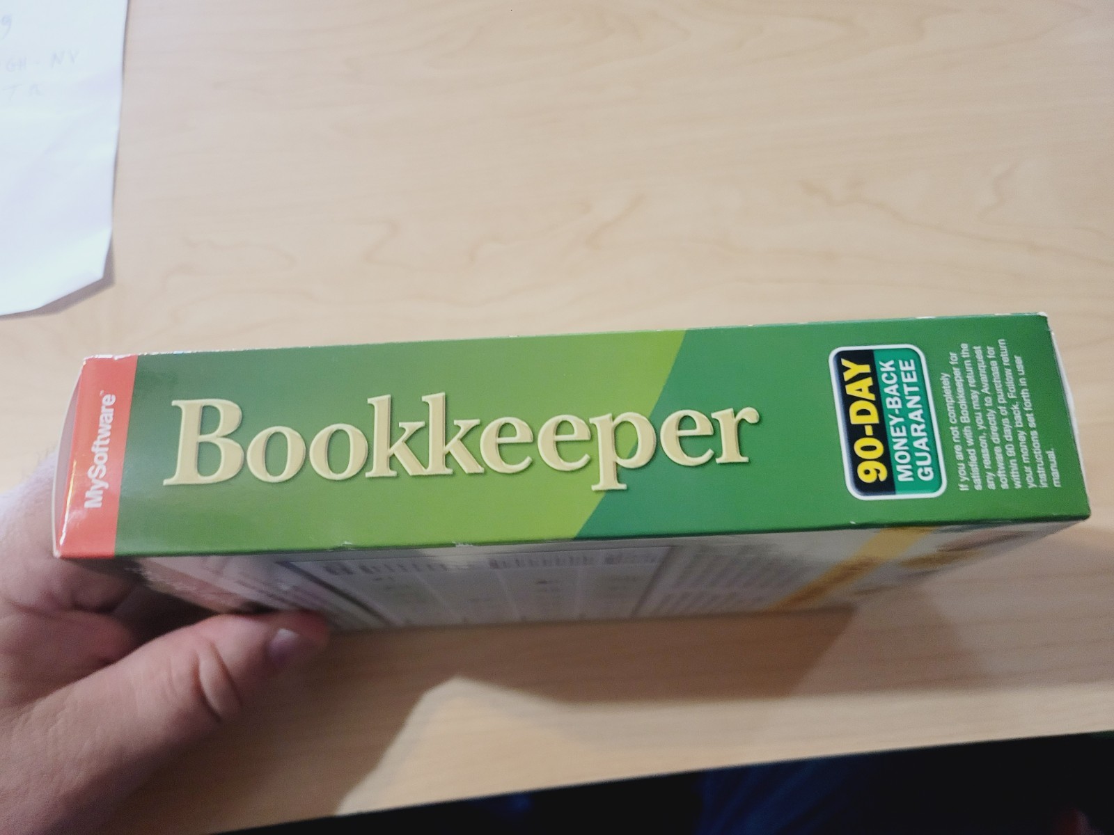 MySoftware Bookkeeper Business Finances Manager Accounting Software 2001 – 2019
