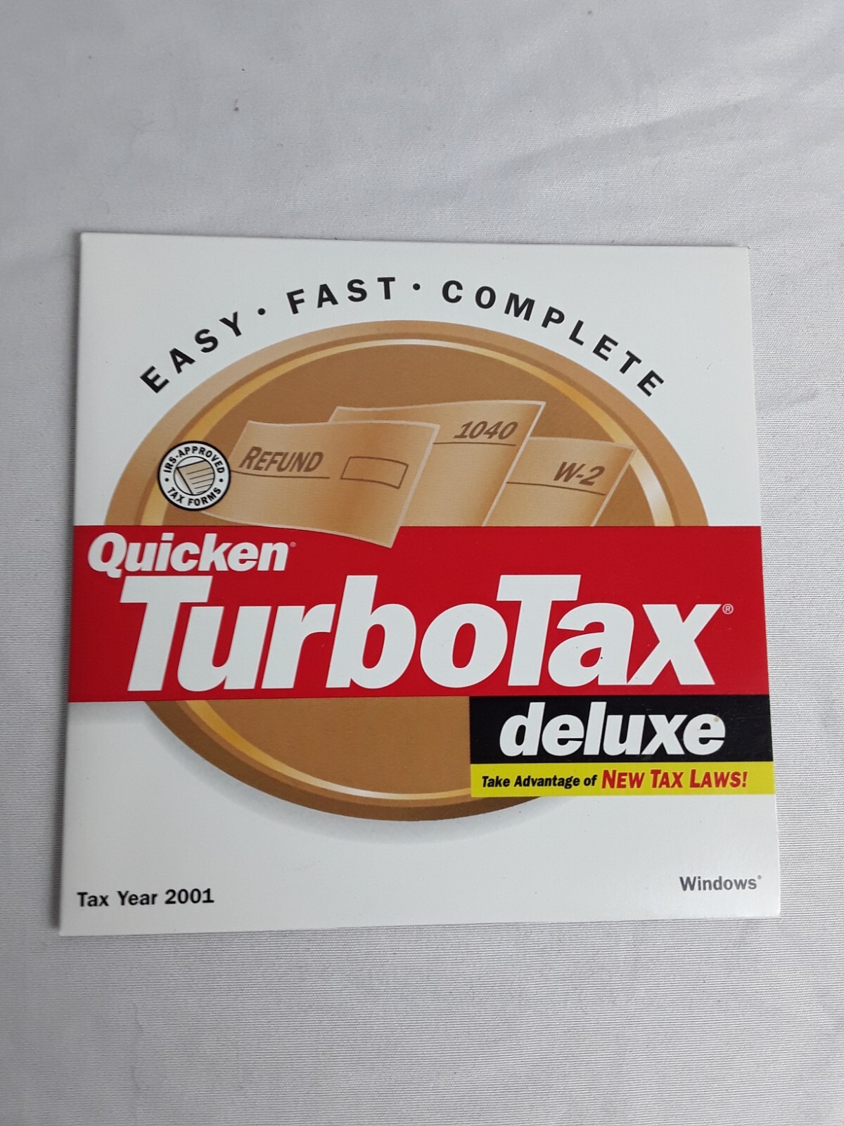 2000 TurboTax Deluxe Federal Turbo CD