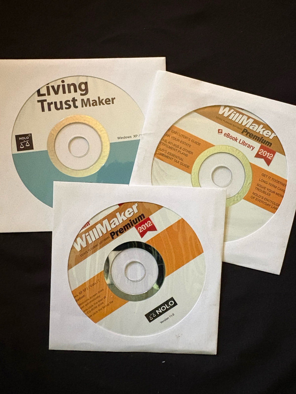 Quicken Nolo Willmaker Premium Estate Planning Software 2012 Version