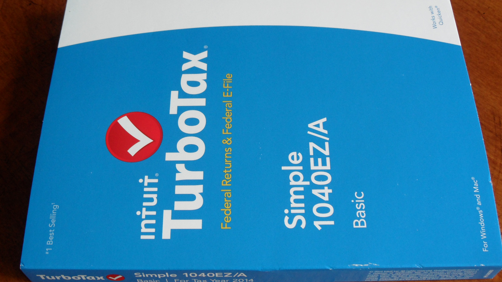 2014 TurboTax FEDERAL Basic Return Turbo Tax NEW sealed CD in the Box!