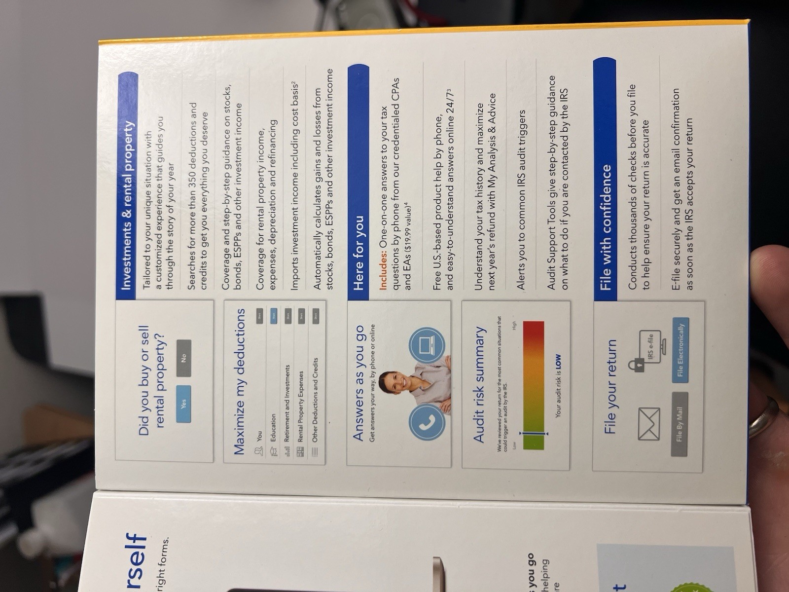 2017 Intuit TurboTax Premier Investments Rental Property Tax CD Windows PC & Mac