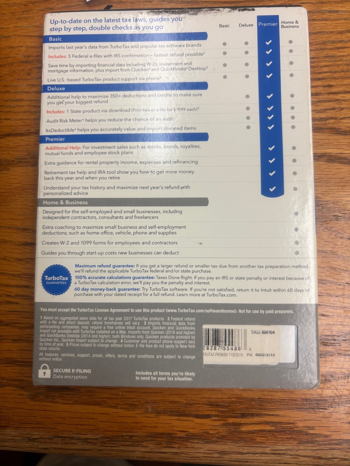 TurboTax Premier 2018 Investments & Rental Property for Windows & MAC