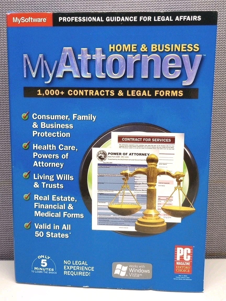 2006 My Attorney Home & Business NIB Factory Sealed Contracts Legal Forms