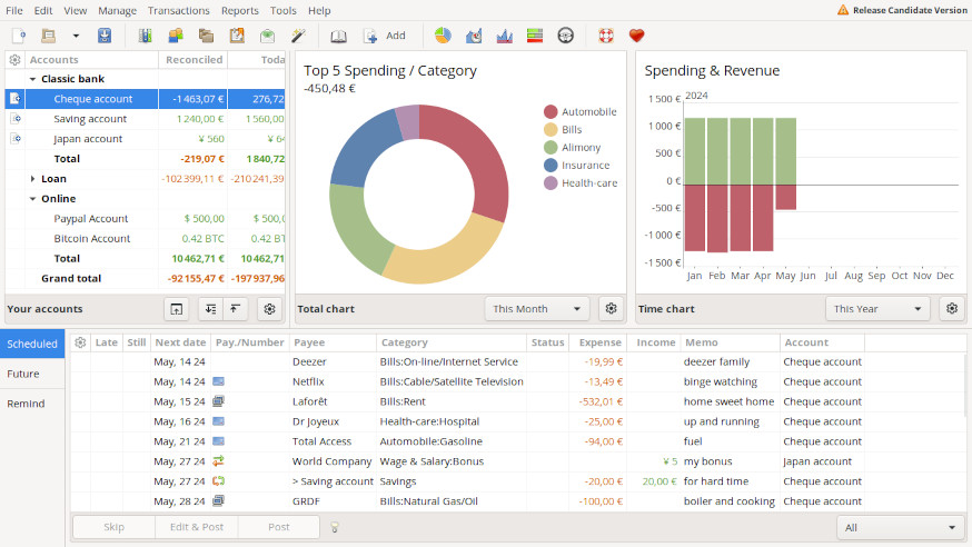 HomeBank Personal Finance Software | OFFLINE Manual | Windows | DVD