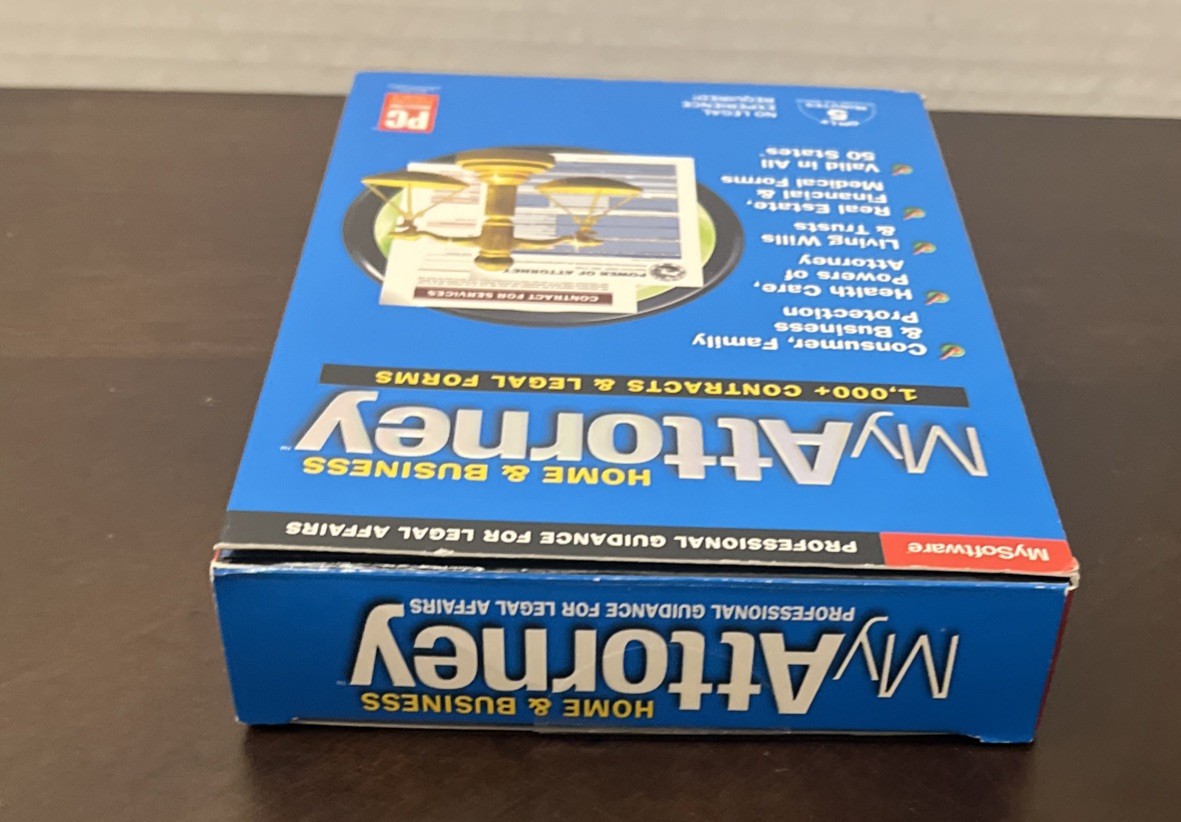 MySoftware Avanquest 2006 My Attorney Home & Business PC Professional Guidance