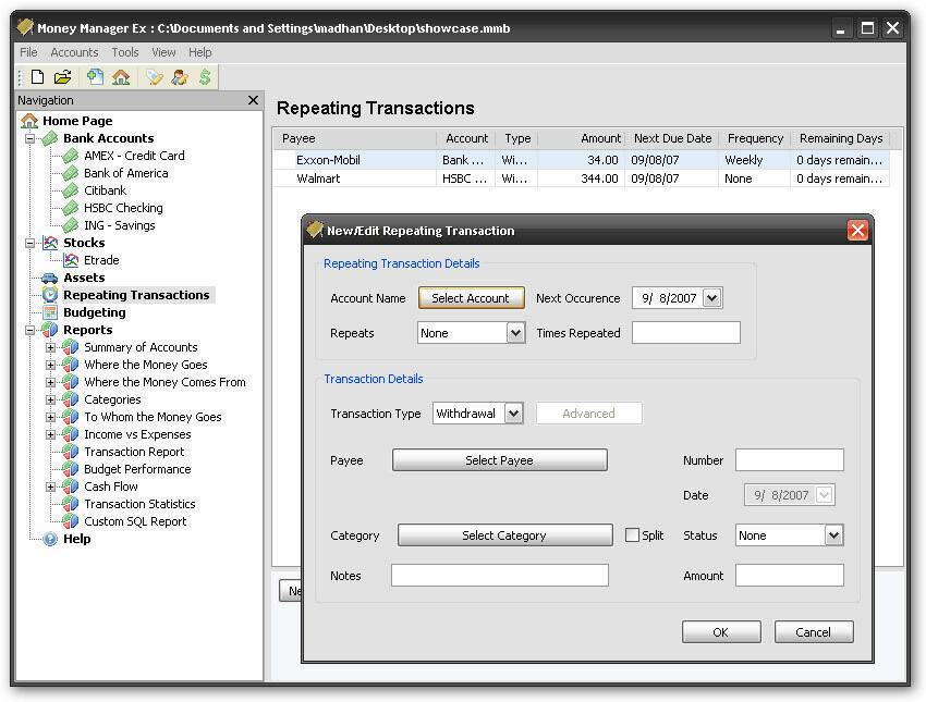 NEW Money Manager Accounting Bookkeeping Tax VAT Business, Personal USB Mac