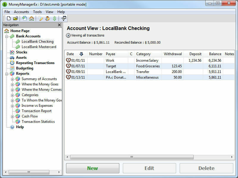 NEW Money Manager Account Bookkeeping Tax VAT Business & Personal Linux USB