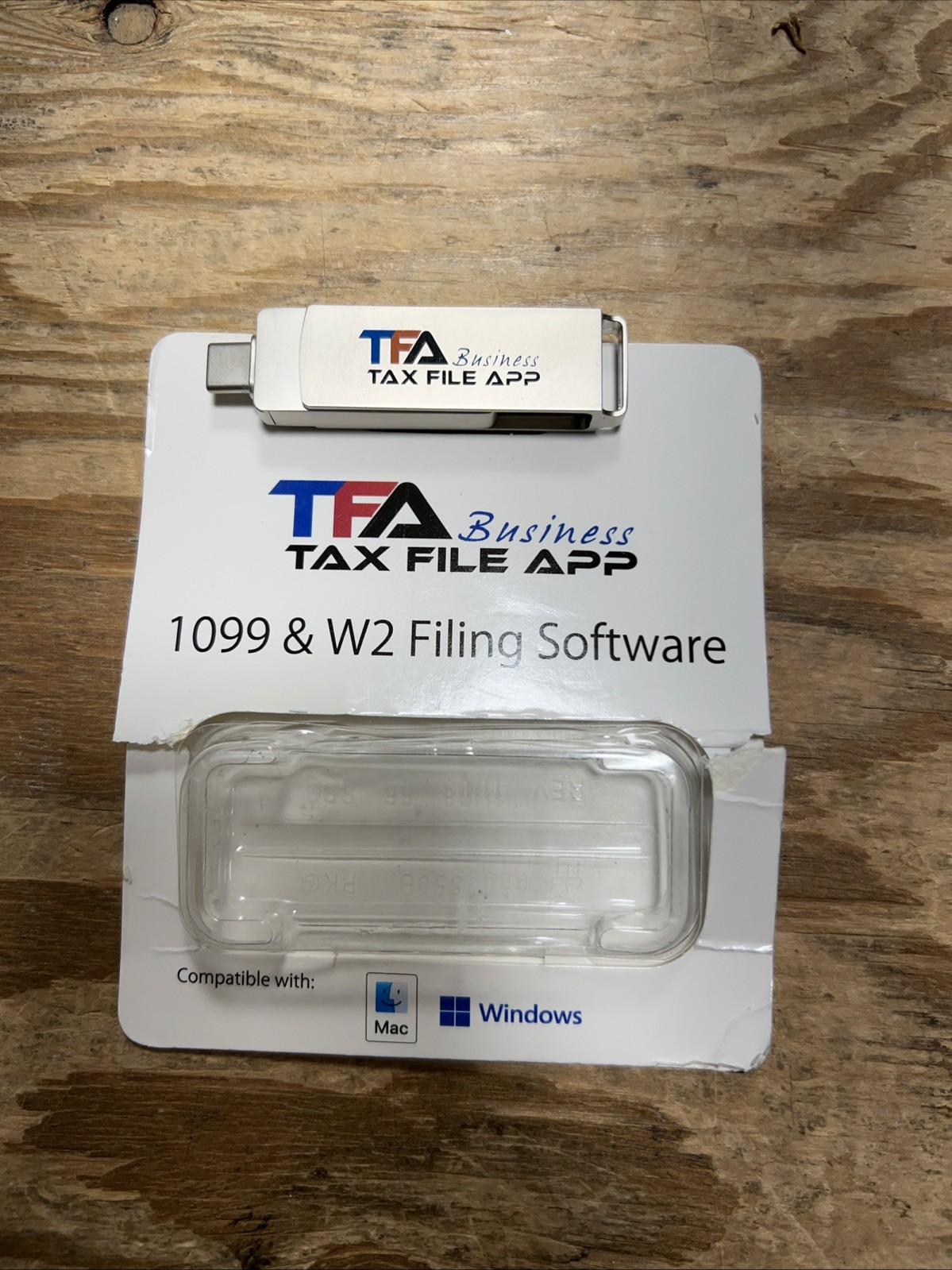 TFA Business Tax File App 1099 & W2 Filing Software Comp W/ Mac For Windows