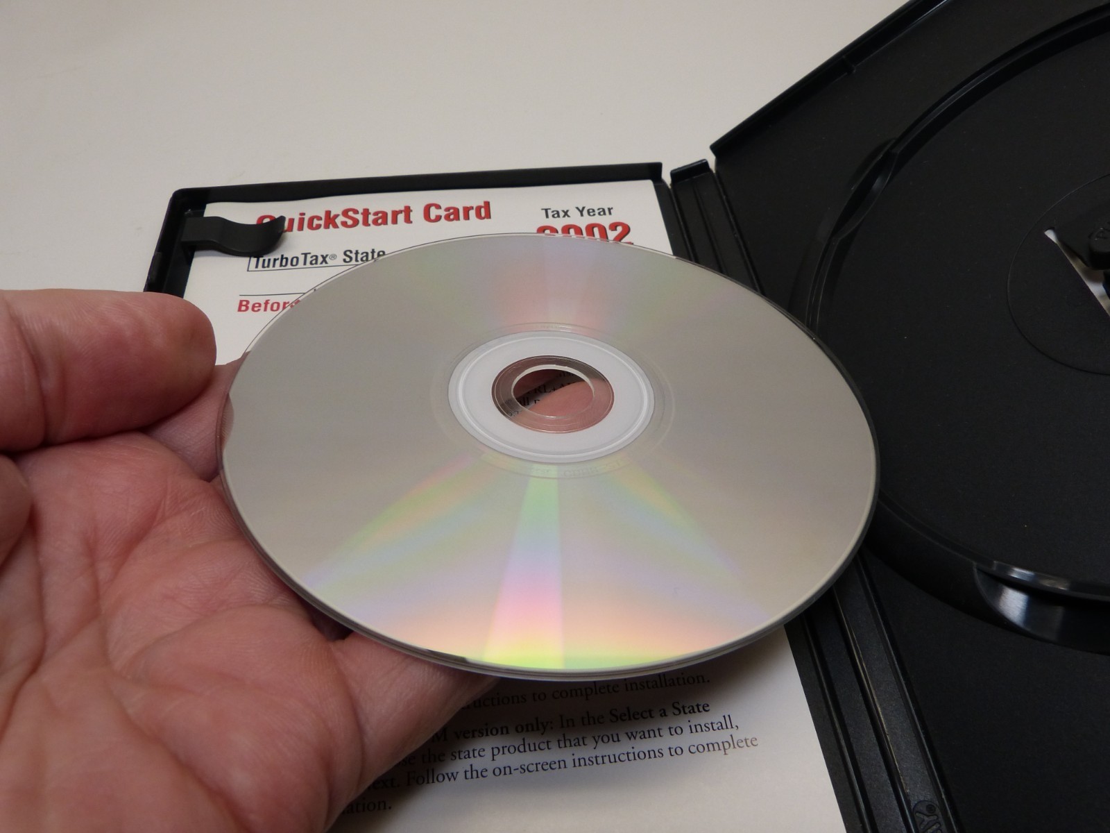 Intuit Turbo Tax Deluxe Federal & State 2002