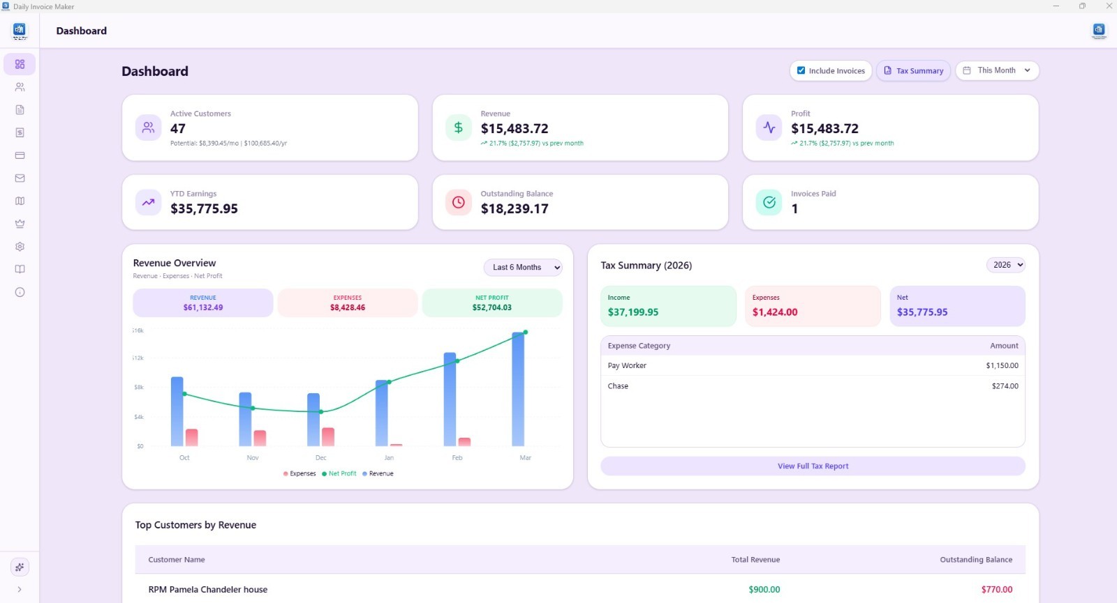 Small Business Accounting, Bookkeeping Software & Invoice Generator 2026