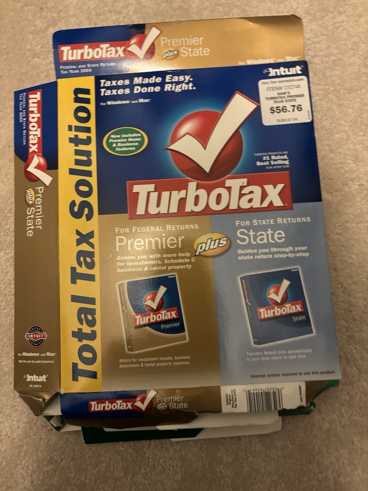 2004 TurboTax Home & Business – Full Version for Windows