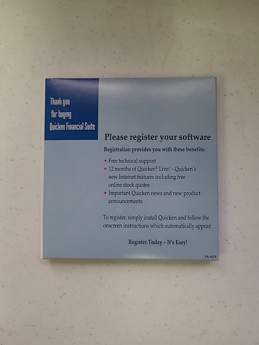 Quicken Financial Suite for Windows 95 – Deluxe 6, Planner 2, Lawyer 7
