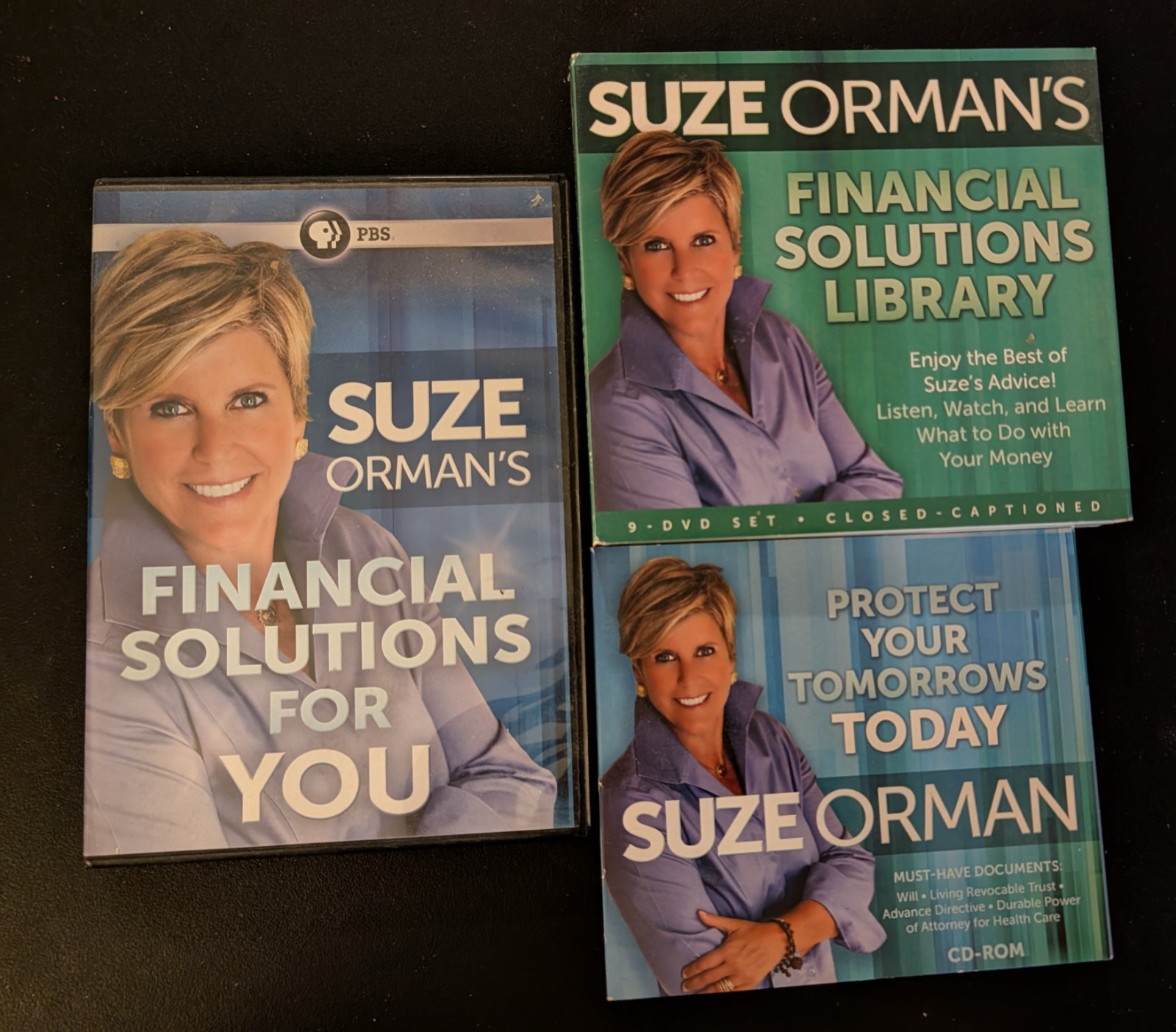 Suze Orman: Financial Solutions Library 9 DVD set and more