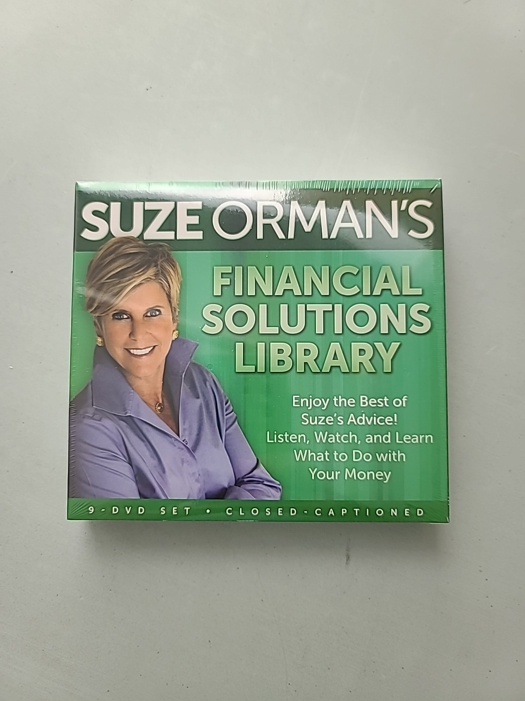 Suze Orman Financial Solutions Media CD, DVD’s, Book Set