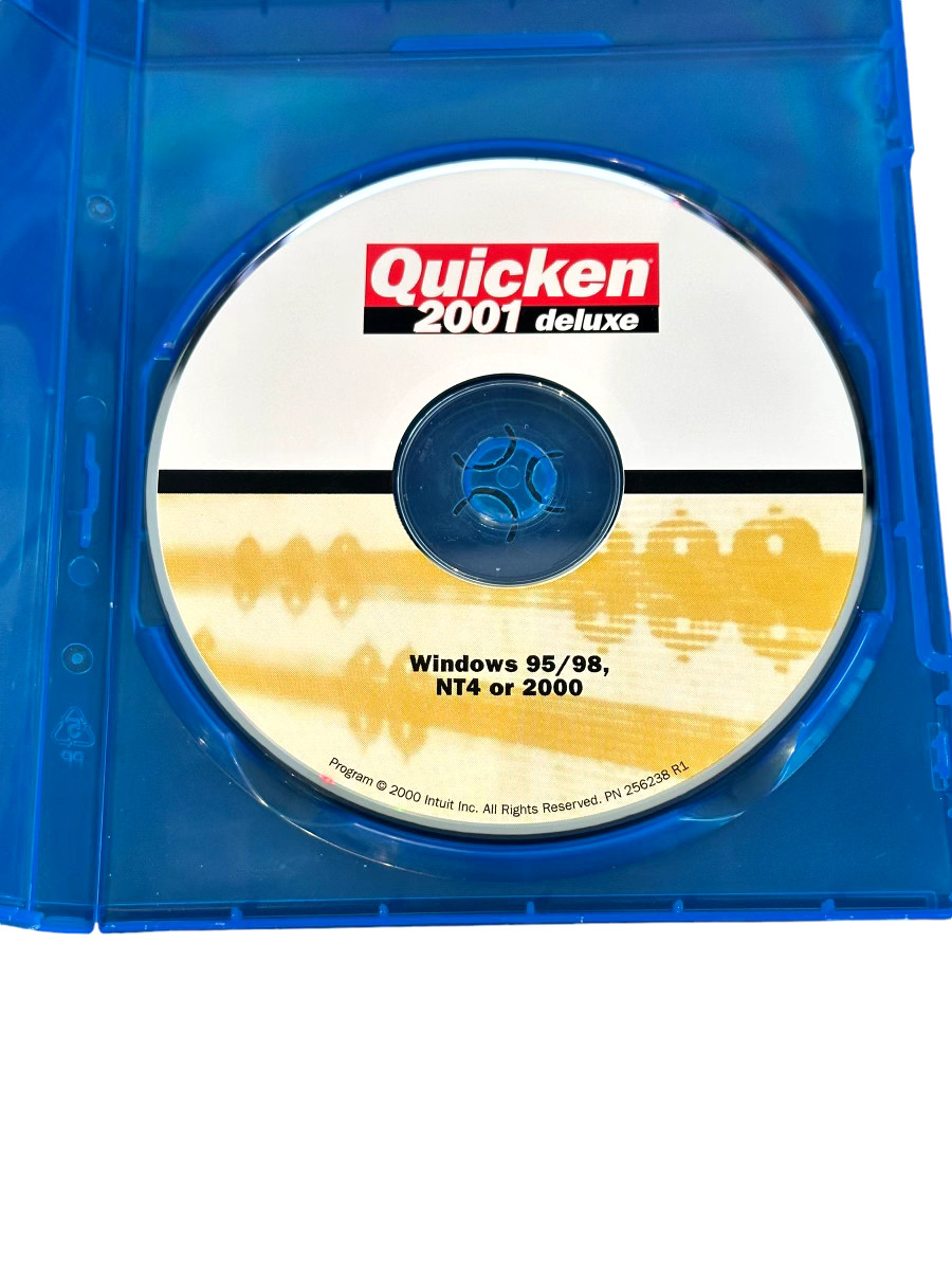 Intuit Quicken Deluxe 2001 for Windows ’95/’98/NT4/’00
