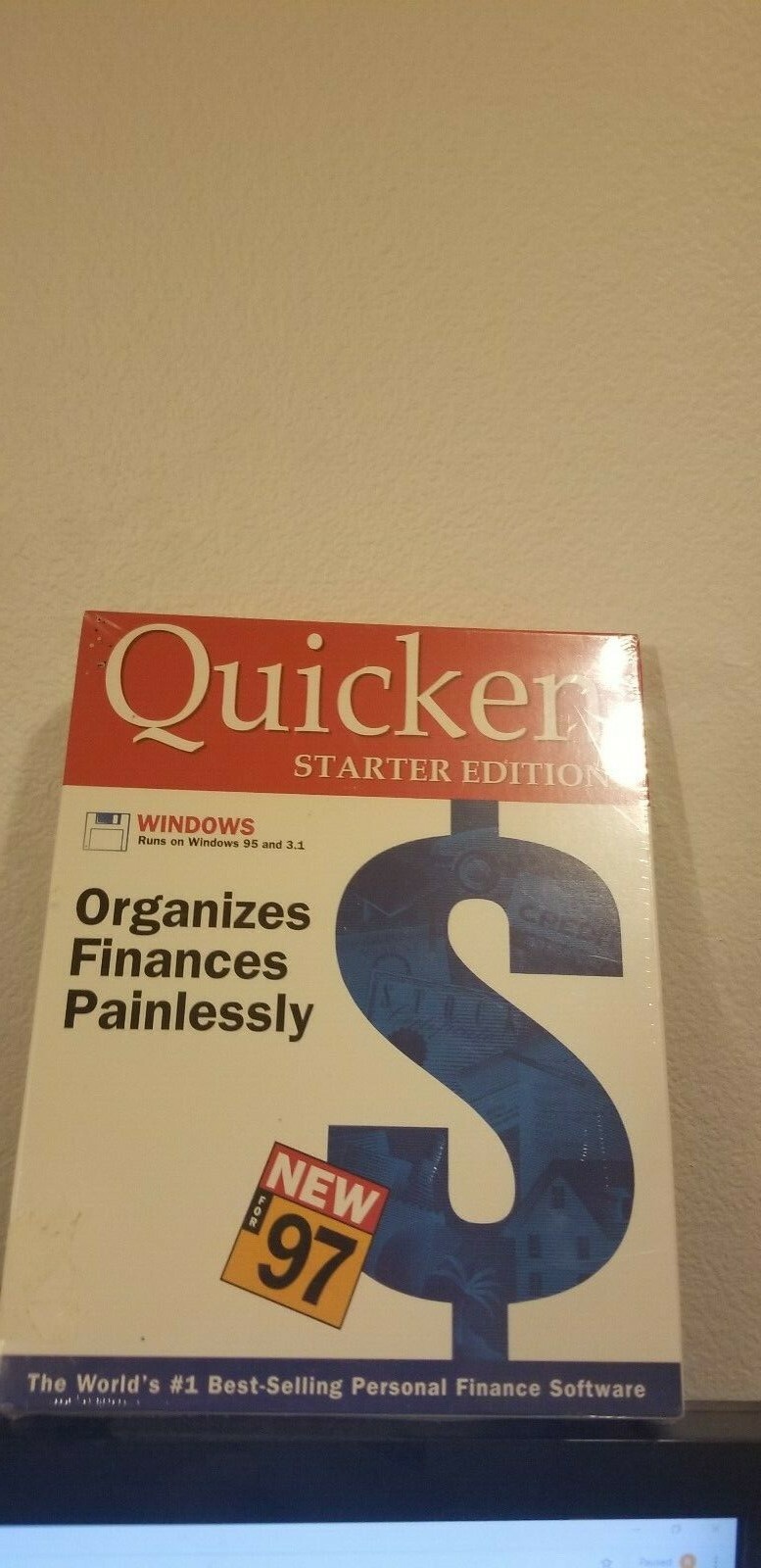 Quicken Starter Edition for WIndows 3.1 Sealed New Fast Shipping