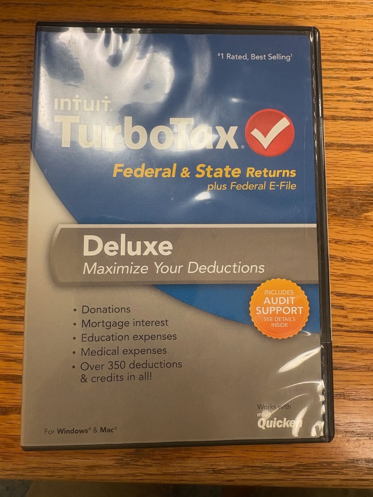 TurboTax Deluxe Federal & State 2013 for Windows/Mac New Sealed