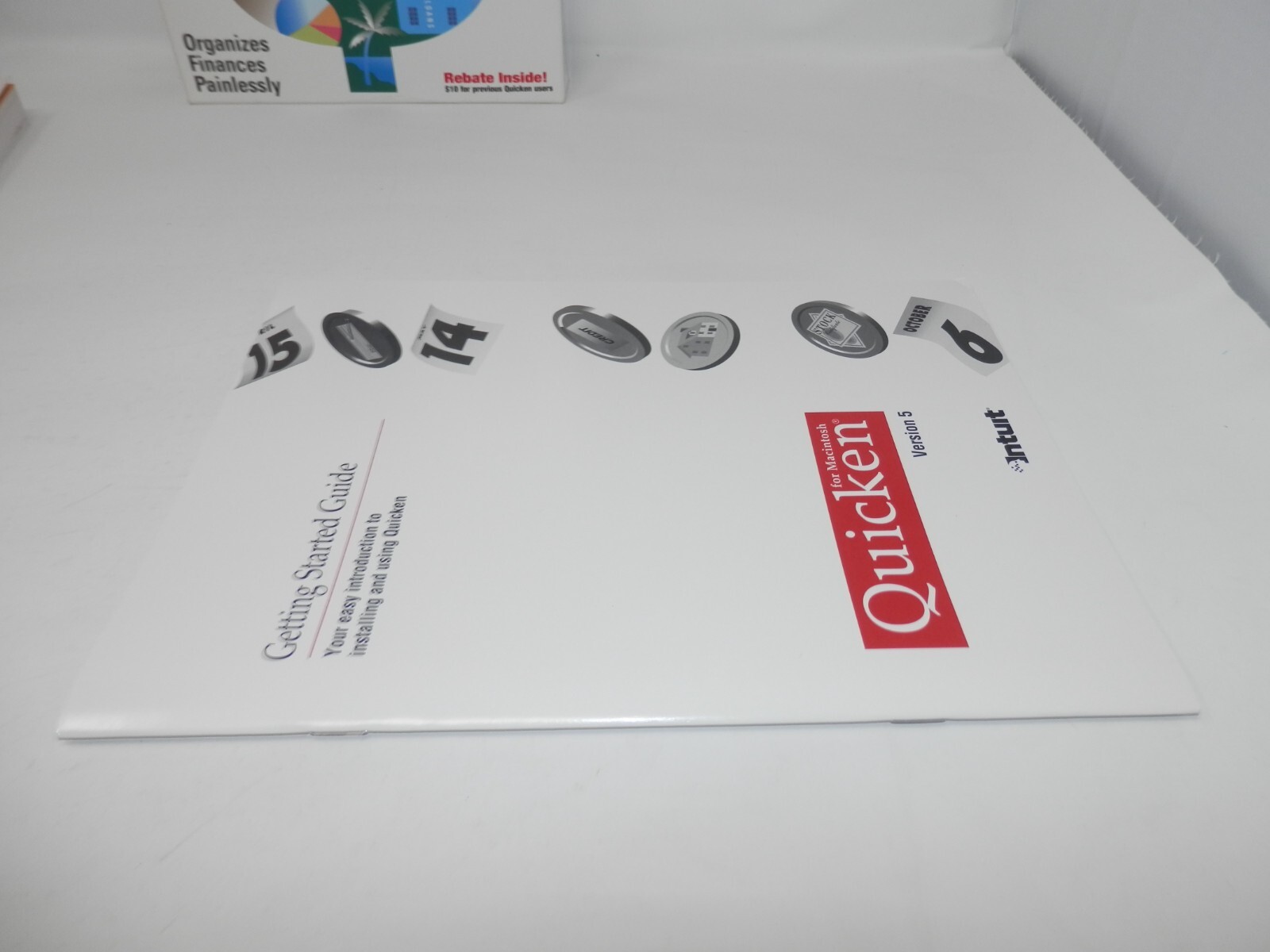 Quicken for Macintosh Version 5 New for 95 • 3.5″ Floppy Big Box Software Intuit