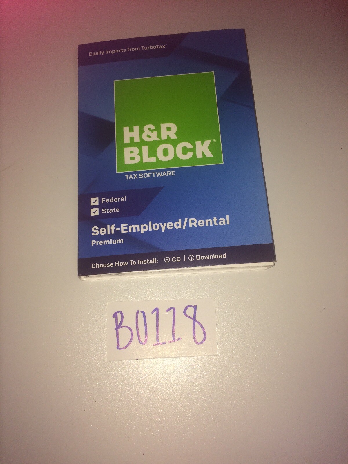 H&R Block Premium 2018 Self-Employed/Rental Property Owners Tax Software